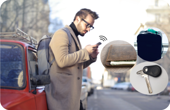 ADV Manager - Portachiavi Tracker Bluetooth